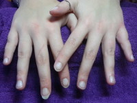 foto french manicure gelpolish